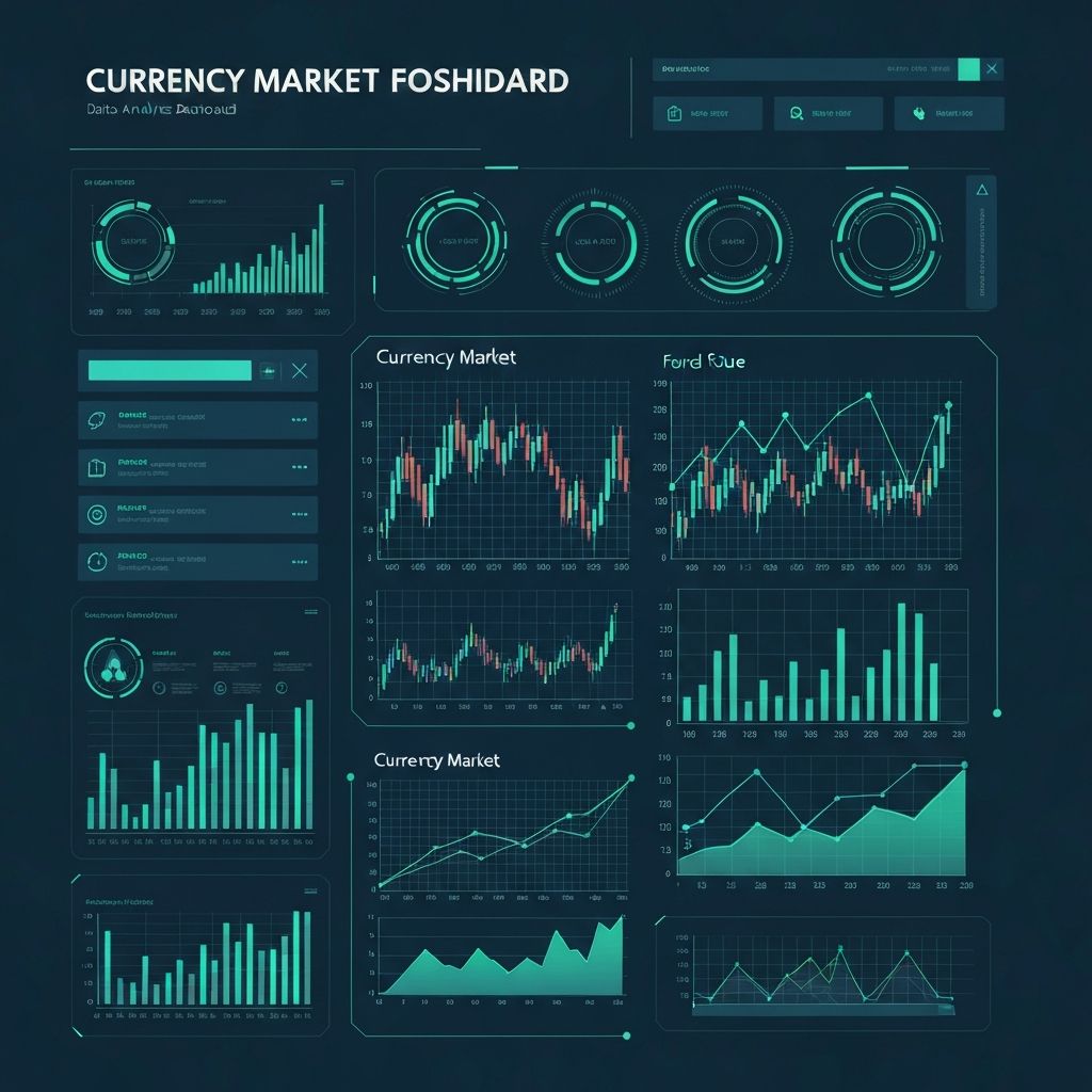 Editorial illustration about currencies and the Algerian dinar