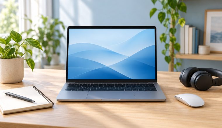 An editorial scene about organizing digital tools